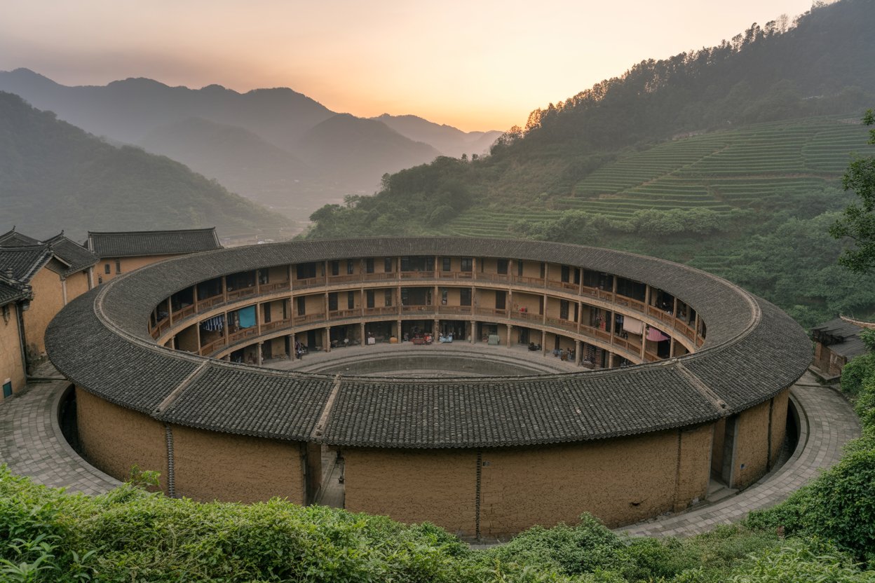 Fujian Tulou Villages (fujian): Communal Earth‑cast Heritage And The Rise Of Rural Tourism In Southeast China