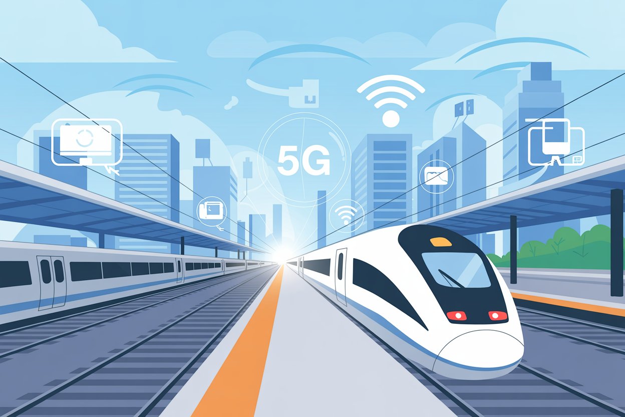 Spain Leads The Way In Travel Innovation As Caf And Cellnex Achieve Milestone With Optio Cbtc And 5g Integration, Revolutionizing Railway Travel Efficiency And Safety