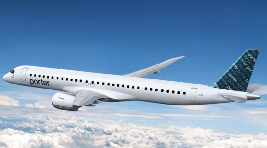 Porteraairlines - travel and tour world Image of porter airlines fleet