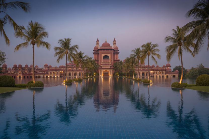 The leela palaces, hotels and resorts provides exceptional service and a supportive work environment