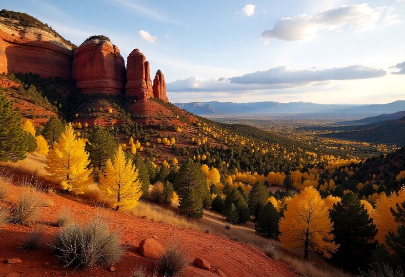 Sedona’s stunning natural beauty offers a tranquil thanksgiving escape.
