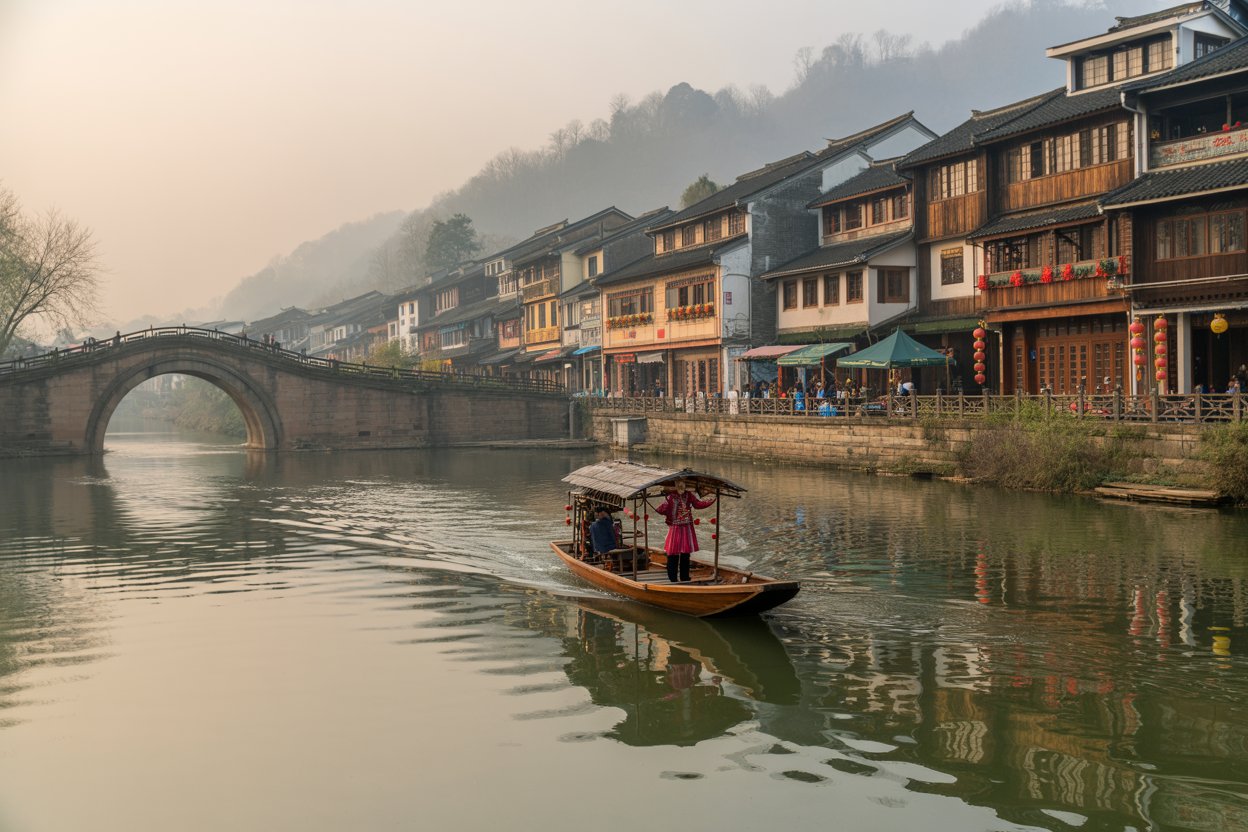 Fenghuang Ancient Town In Hunan: Ethnic Culture, Riverside Heritage & Tourism Revival