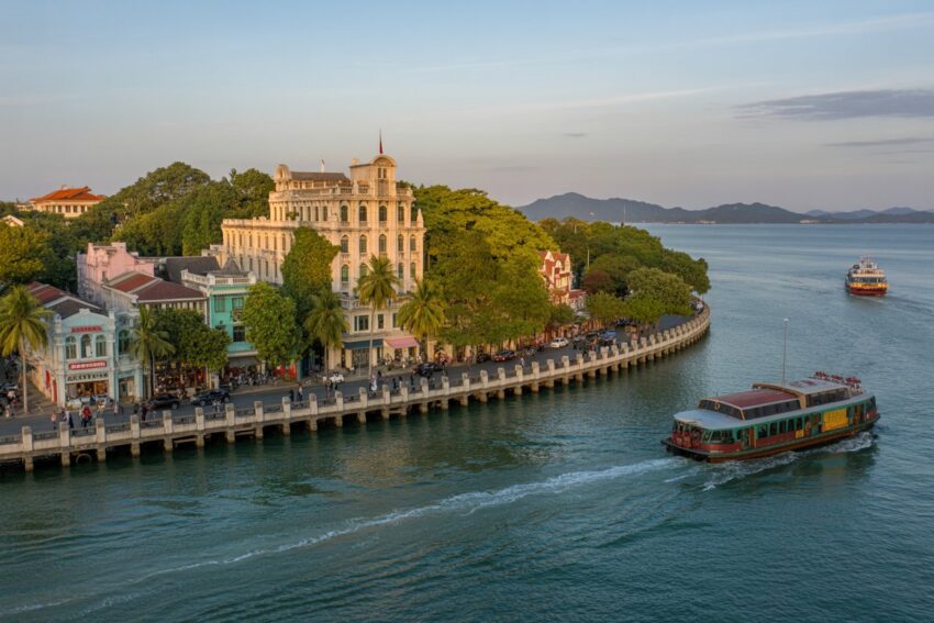 Top Coastal Heritage Tourism Driving in Gulangyu Island  Xiamen