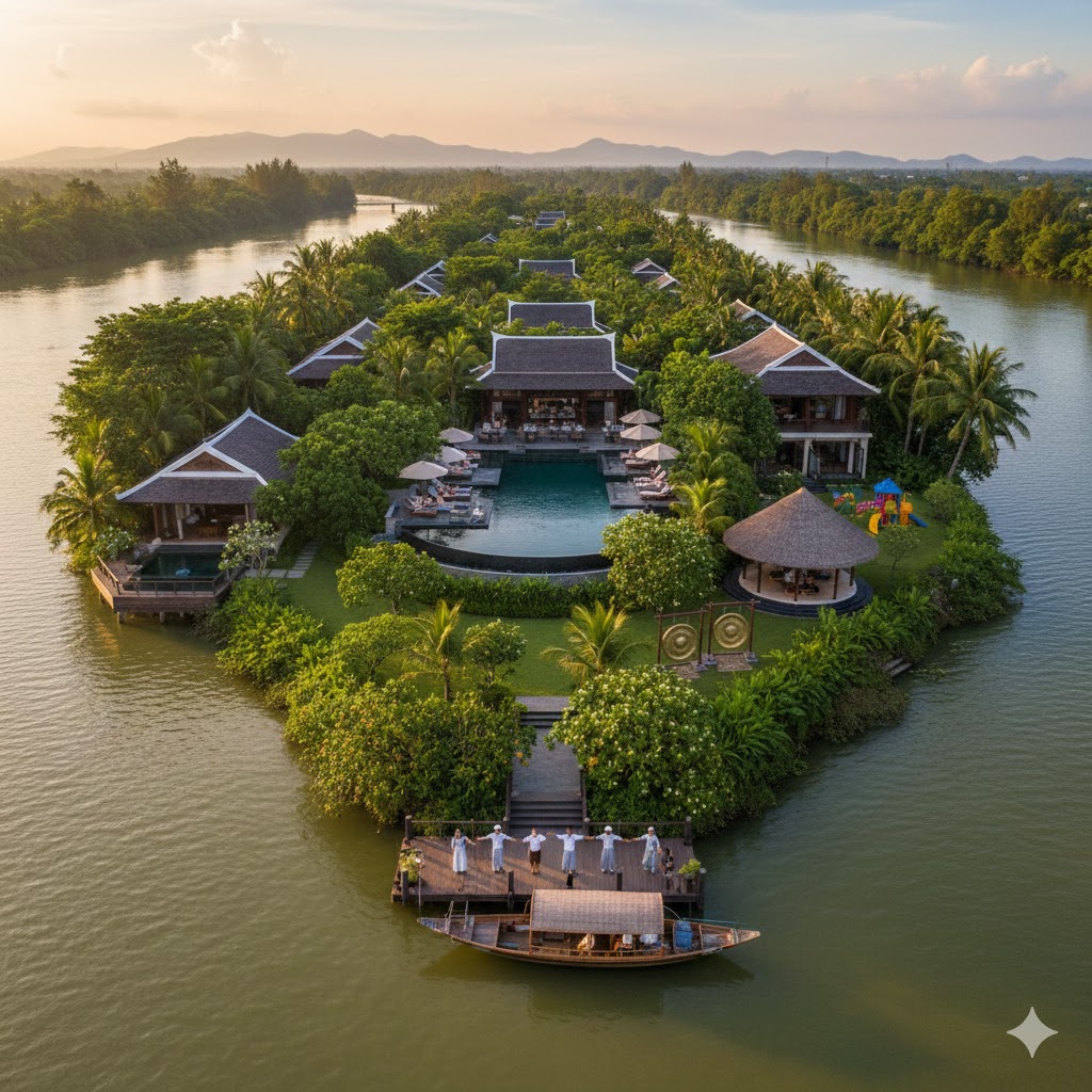 CAN THO, VIETNAM: Un sueño del Mekong se hace verdad cuando Marriott garrocha Legacy Mekong Resort