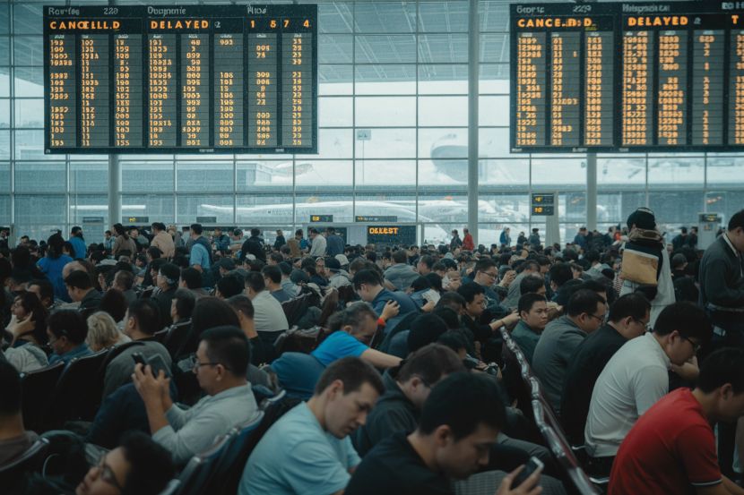 Flights at a Standstill Across North America Amid Severe Weather: Over 44 Cancellations and 25 Delays Cause Chaos for Passengers in Cities Like Toronto, San Francisco, and Calgary – Find Out How These Cancellations Are Impacting Your Travel Plans