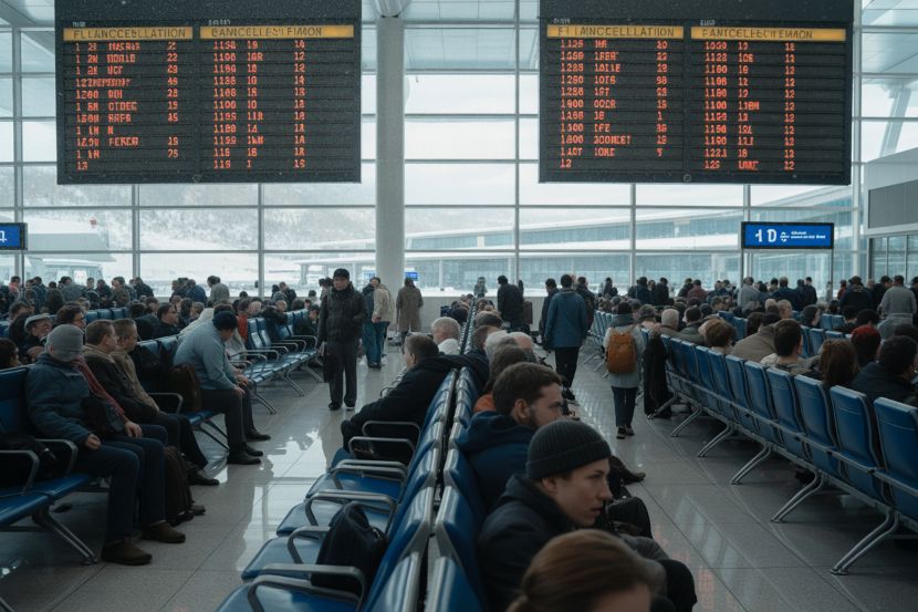 North America Grapples with Disruptions as 26 Flights Are Scrapped and 474 Delayed 