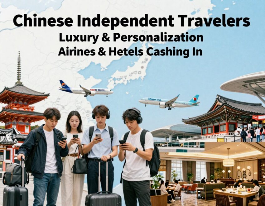 South korea, japan, and spain are witnessing an explosive surge in chinese independent travelers, reshaping the global tourism scene.
