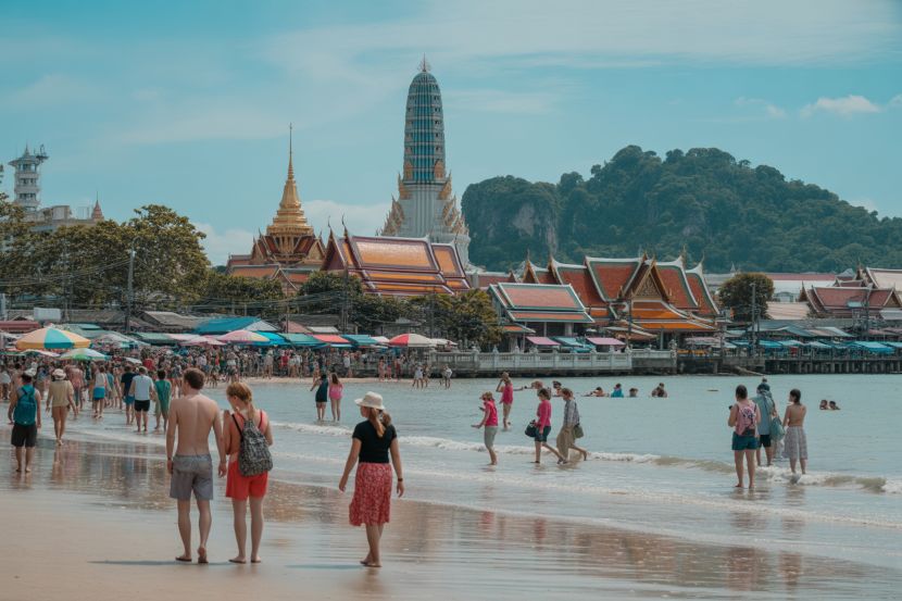 Thailand, South Korea, and Cambodia