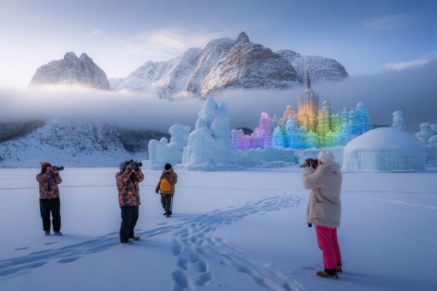 Unveiling China’s Epic Winter Wonderland: Tourists Flock to Sichuan ...