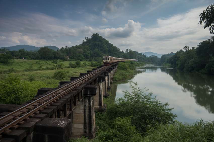 Journey Through History: Thailand Death Railway Experience from Bangkok to Kanchanaburi, River Kwai Bridge, Museums and Scenic Routes