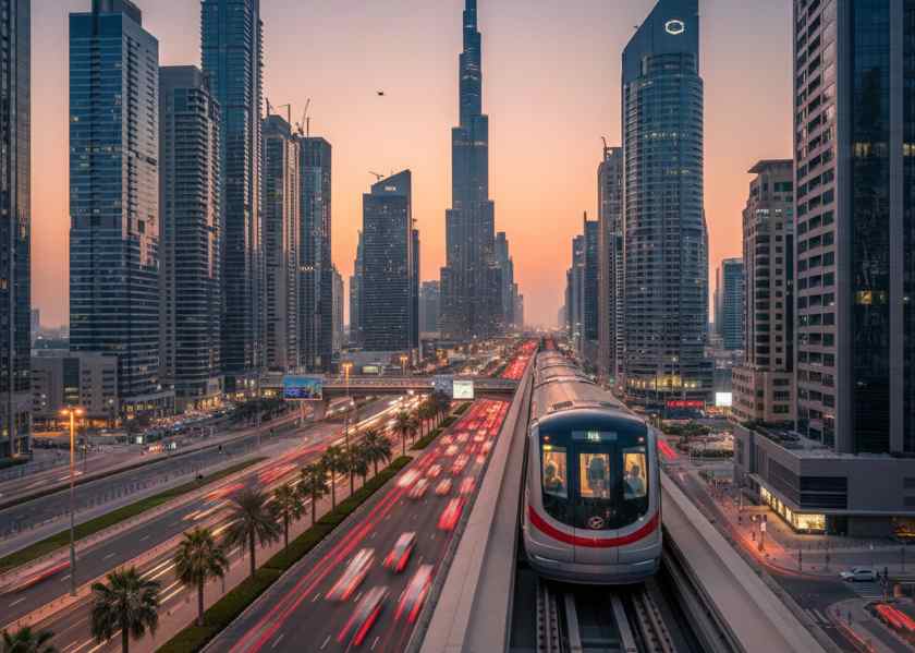 Travel the Best of Dubai: New Metro Blue Line Makes Tourist Hotspots More  Accessible - Travel And Tour World