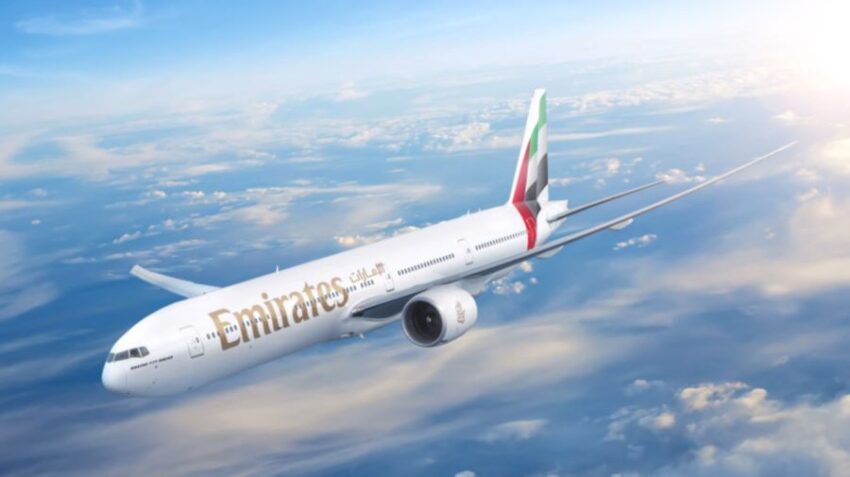 Emirates flight