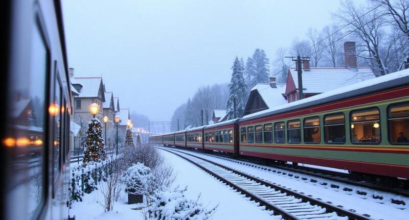 European Winter Rail Journeys, A Luxurious Gateway to Snowy Landscapes, Festive Magic, and Slow Travel Adventures
