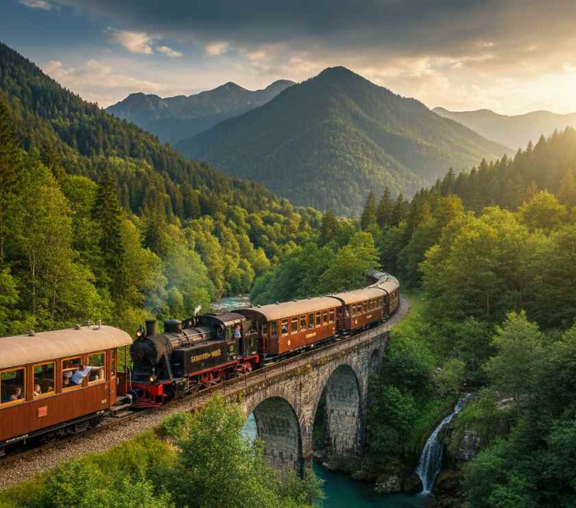 Discover Bosnia’s Heritage with the Sarajevo-Vares Tourist Train – A Scenic Adventure