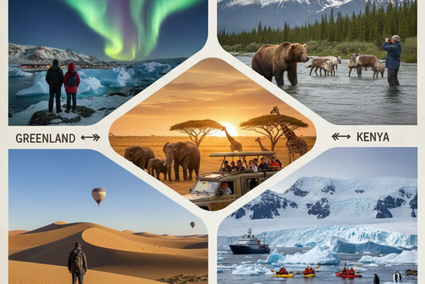 Greenland Joins Alaska, Italy, Kenya, Namibia, Antarctica in Exploring Most Quirky Travel Experiences in 2026, Now These Countries Welcome You with Adventure, Wildlife and Eco Tourism
