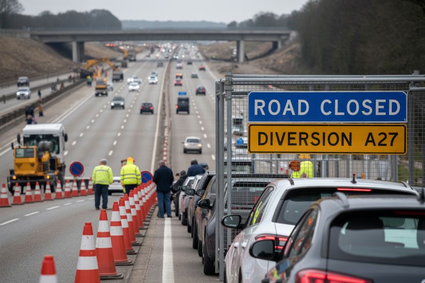 M27 Motorway Closure