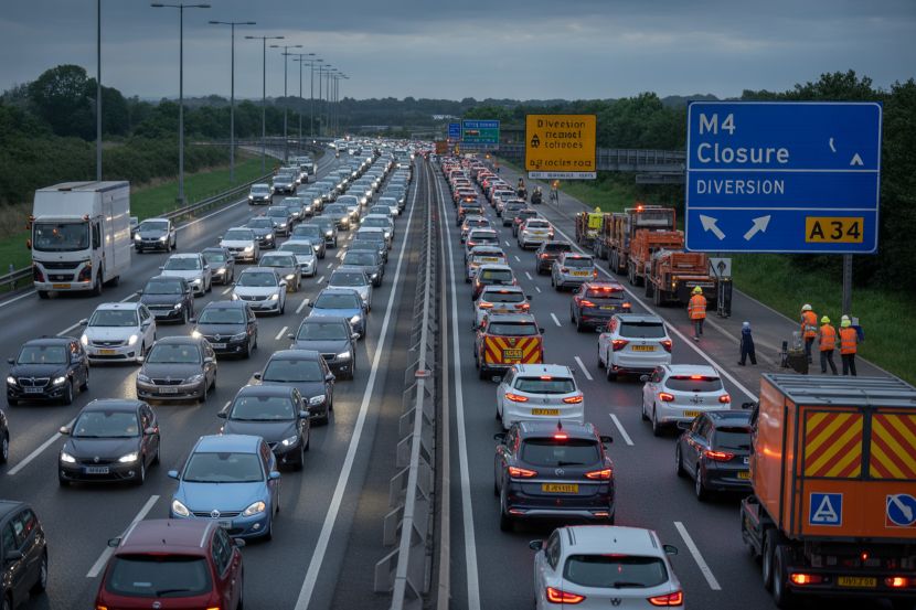 M4 Closures in Swindon and Wiltshire
