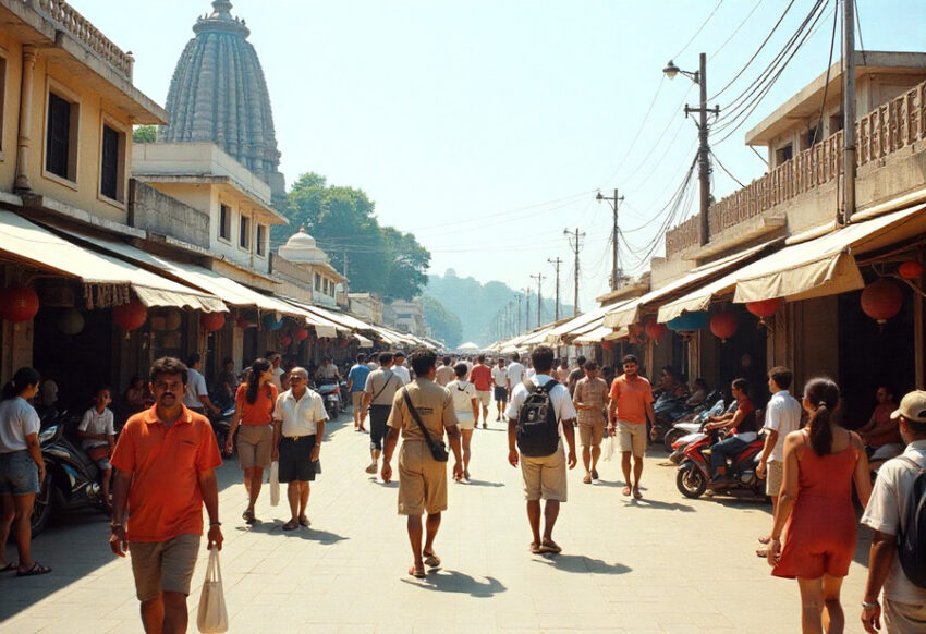 Maharashtra
tourist arrivals