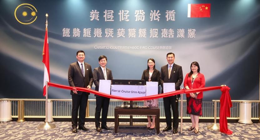 马来西亚庆祝首艘中国邮轮回国 钢琴乐园完成首航 开创东南亚邮轮旅游新纪元