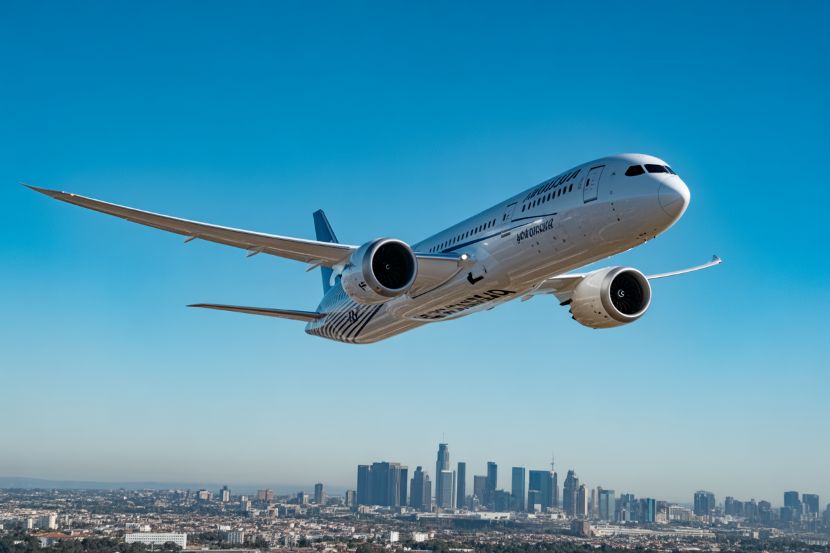 New direct route from casablanca to los angeles