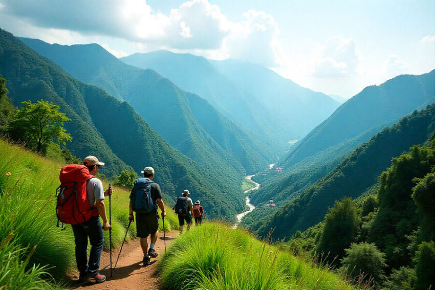 mountain hikes
Thailand