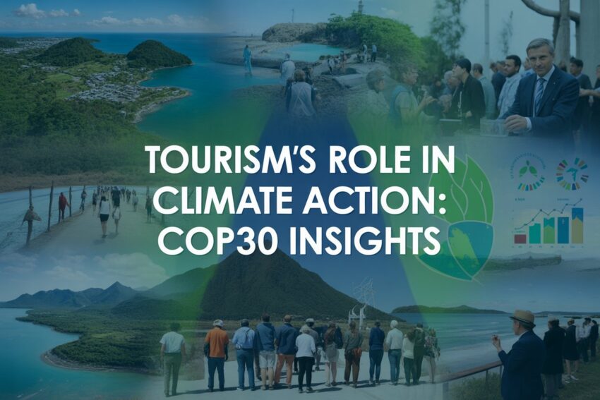 Global Climate Action at COP30: Tourism Must Lead the Charge for a Resilient Future