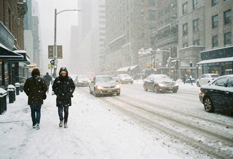 New York City, Winter Storm