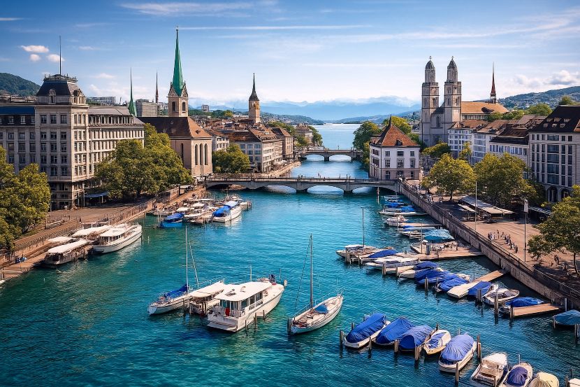 Zurich Emerges As Europe’s Poshest City, Strengthening Switzerland’s Tourism Appeal