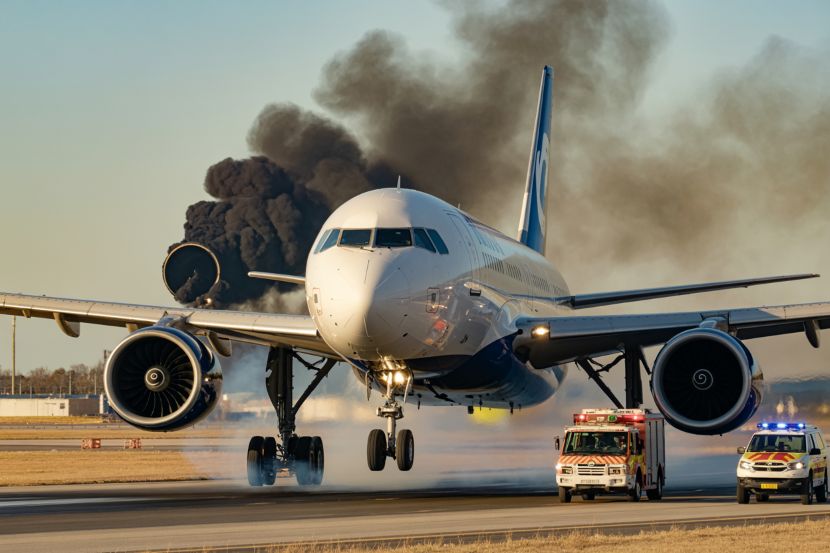 United Airlines Flight 803 safely returned to Washington Dulles after an engine power loss during takeoff; FAA begins investigation, no injuries reported.
