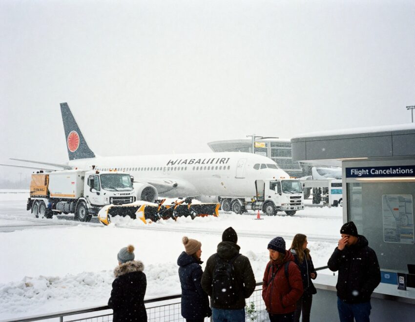 Air Canada & WestJet Hit by Major Delays as Winter Storm Shuts Down Calgary Airport — What Travelers from the US, UK, and Europe Must Know About Cancellations!