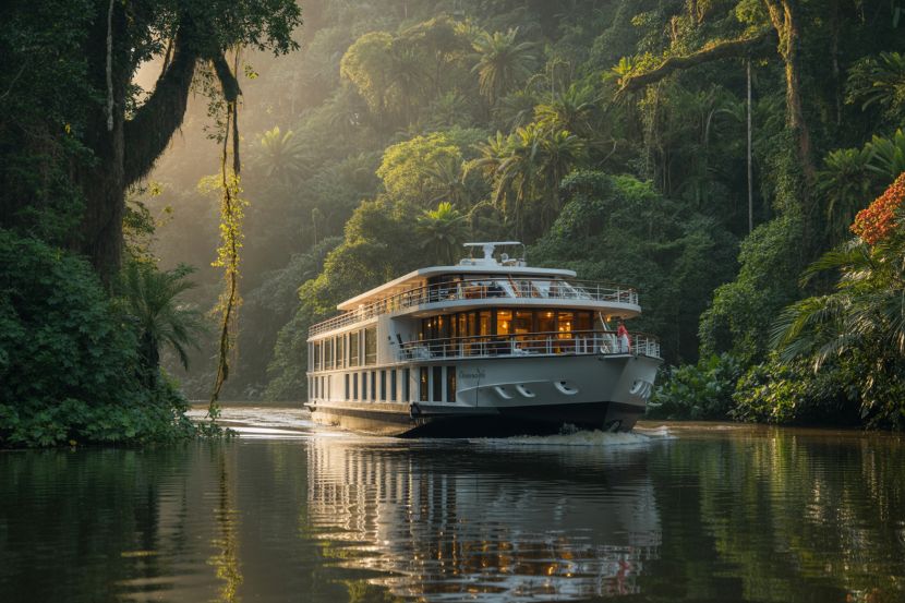 Explore the peruvian amazon with abercrombie & kent&rsquo;s pure amazon, offering a luxurious and intimate river cruise experience.