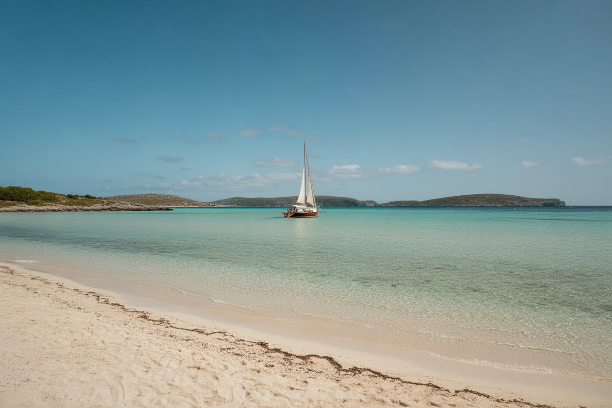 Weißer Sandstrand in Barbados, Symbol für die neue Tourismusallianz