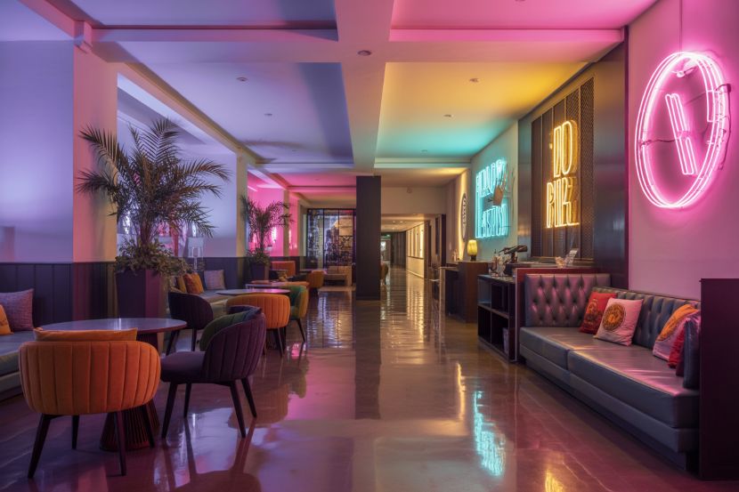 Živahna i dinamična atmosfera W Austina, osmišljena da pobudi kreativnost i spontanost