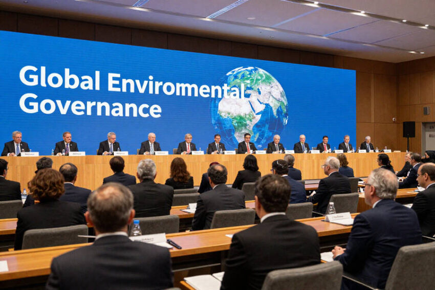global environmental governance
China