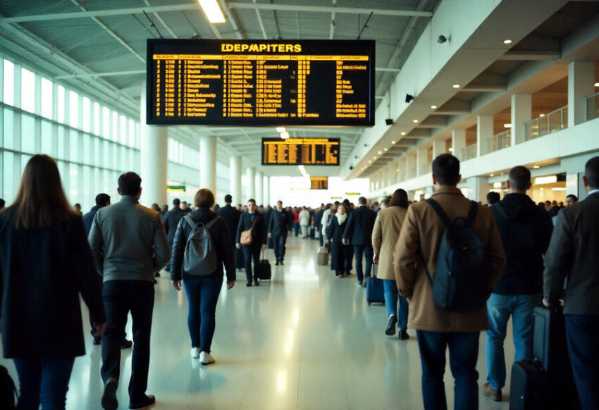 Thousands Of Passenger Grounded,
Europe,