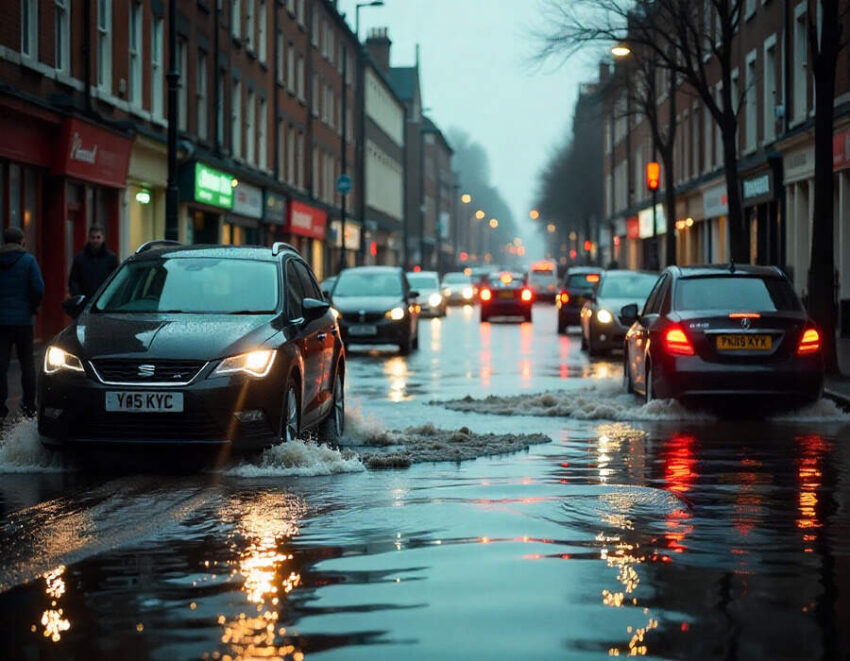 United Kingdom
causing widespread flooding