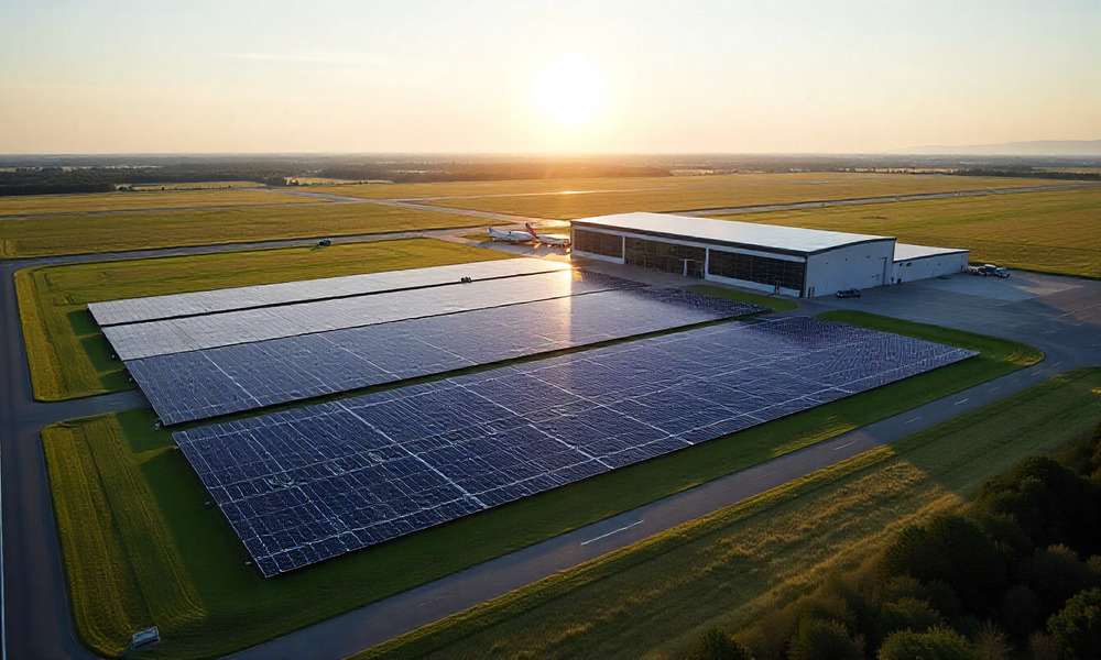 Ireland’s Shannon Airport Leads The Way In Green Innovation By Opening First Solar Pv Farm On Airfield And Expanding Boarding Gates New To Boost Sustainability Efforts