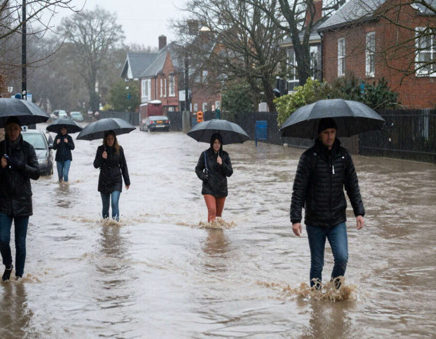 United Kingdom
storms and record rainfall