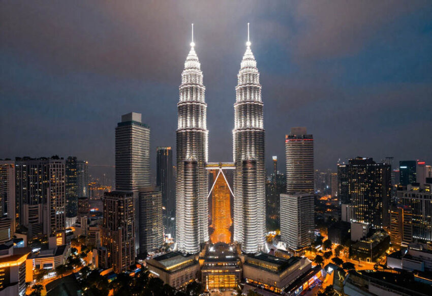 中国和马来西亚旅游桥，亚庇，