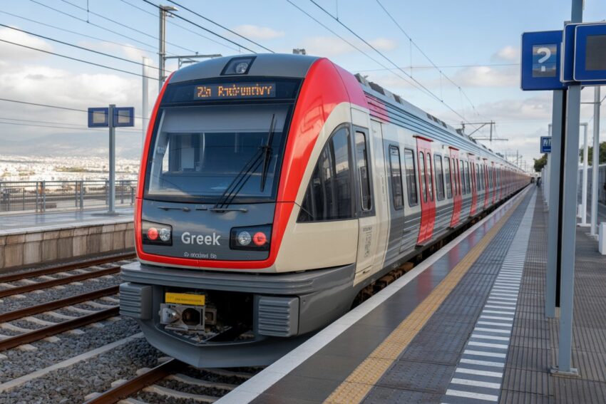 Greek Train Front Greece Set to Revolutionize Rail Travel with Twenty Three New Trains: A ...
