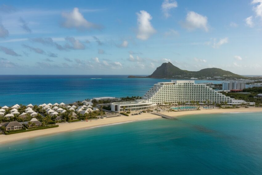 The Setai St. Maarten opens in 2028, a luxury resort for travelers.