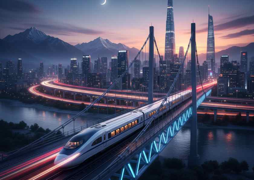 高铁铁路-出行游世界 火车