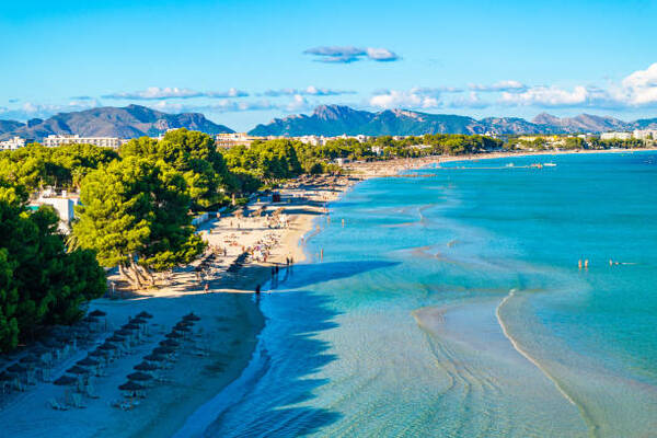 Playa de muro mallorca spain - travel and tour world MallorcaOctober