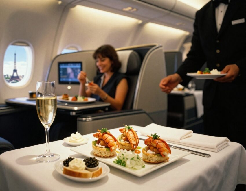 Emirates, qatar airways, and singapore airlines' Exquisite Champagne & Gourmet Meals Spark Tourism Boom in Spain, France, and Japan – How These Airlines Are Redefining First-Class Dining! 