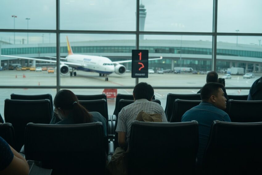 Tensed Stranded Passengers