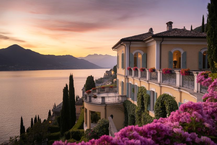 A luxurious villa overlooking lake como, offering a perfect blend of comfort and natural beauty for luxury travellers in 2026.