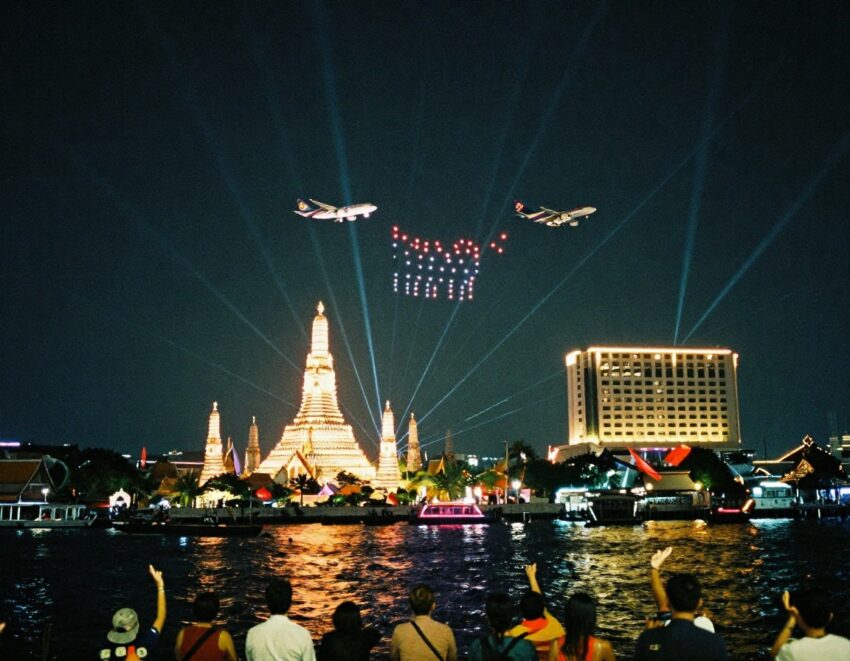 Thailand's night economy is taking the tourism industry by storm, with 1.7 million visitors flocking to Bangkok, thanks to dazzling events like the Vijit Chao Phraya 2025 festival. 