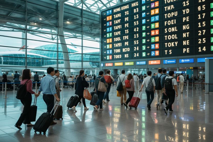 Top air travel routes of 2025