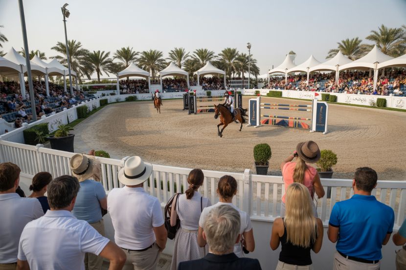 Witness top international showjumpers compete at the uae president’s cup in abu dhabi. - travel and tour world Witness top international showjumpers compete at the uae president’s cup in abu dhabi.