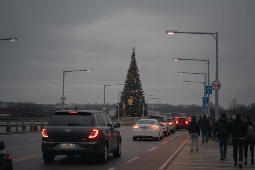 United states holiday travel hits record highs as millions rush through sea airport, creating packed terminals and long security lines for christmas and new year